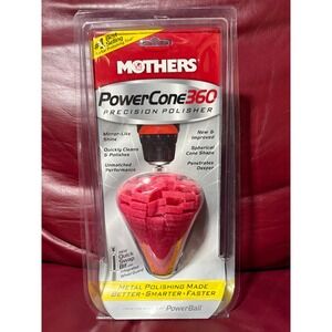 Mothers PowerCone 360 Precision Polisher Metal Polishing Tool 05146 New